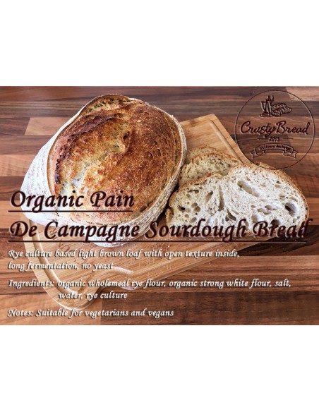 Pain De Campagne Sourdough Bread
