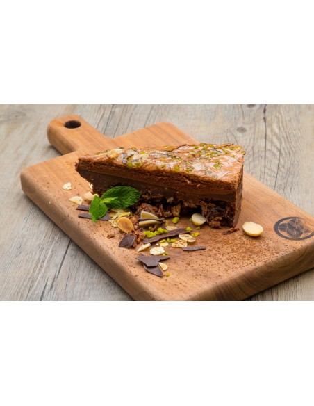 Chocolate, Almond & Pistachio Cake (Gluten Free & Vegan)