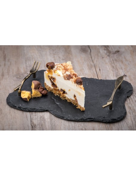 Toffee & Honeycomb Golden Nugget Cheesecake