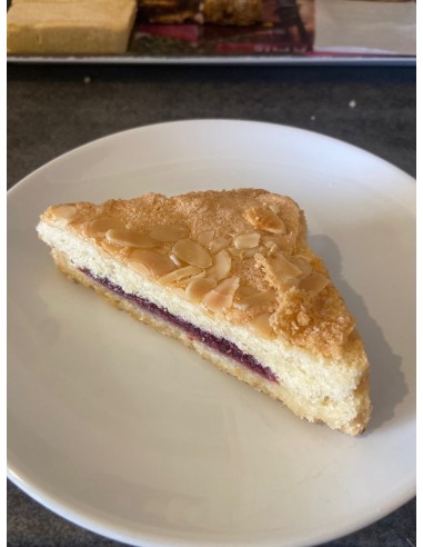 Black Cherry & Almond Slice