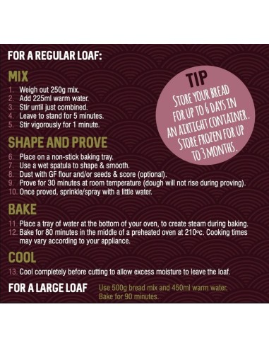 Gluten Free Italian Sourdough Bread Mix